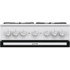 Gorenje GK6B43WD Κουζίνα 71lt με Εστίες Φυσικού Αερίου & Ρεύματος Π60εκ. Λευκή Gorenje GK6B43WD Κουζίνα 71lt με Εστίες Φυσικού Αερίου & Ρεύματος Π60εκ. Λευκή